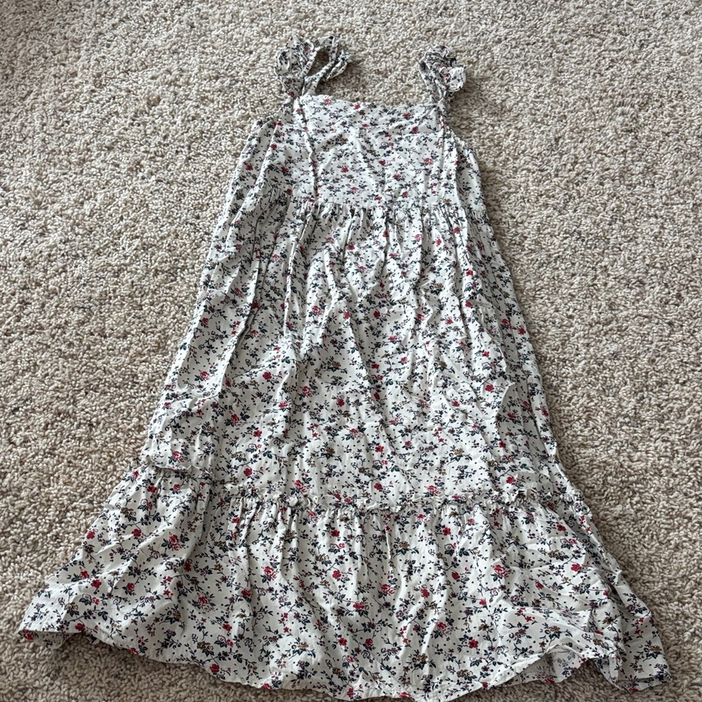 Floral Kids Maxi Dress